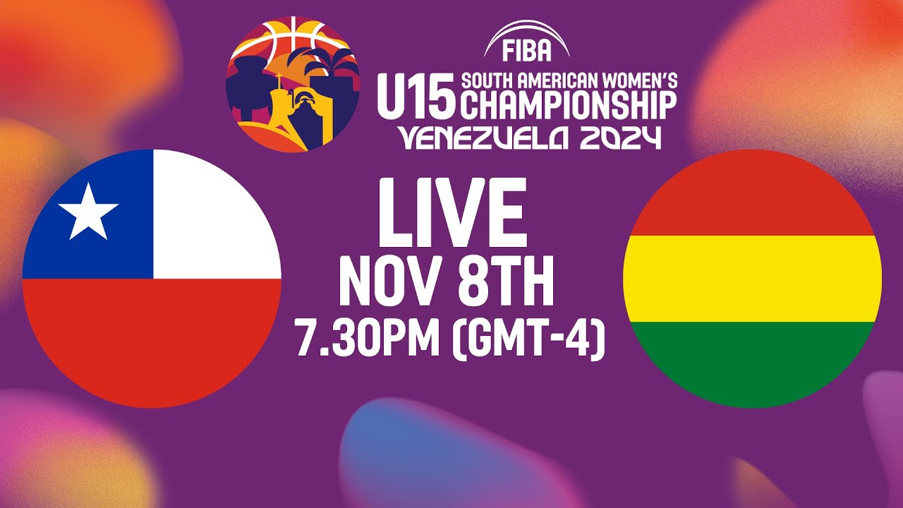 Chile v Bolivia | Full Basketball Game | South American U15 Women's Championship 2024