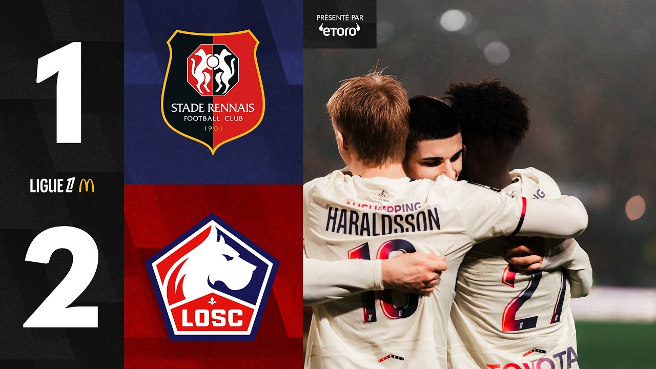HIGHLIGHTS I Le LOSC s'impose à Rennes grâce à Fernandez-Pardo (2-1) 🫡💪
