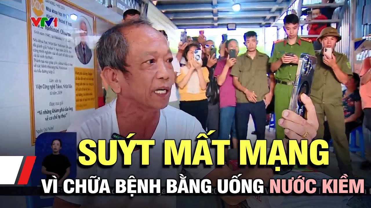 Suýt mất mạng vì chữa bệnh bằng uống nước kiềm