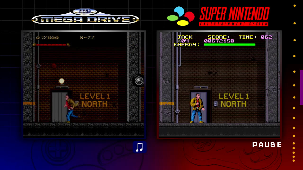 Last Action Hero | SNES & Mega Drive | Comparison/ Dual Longplay