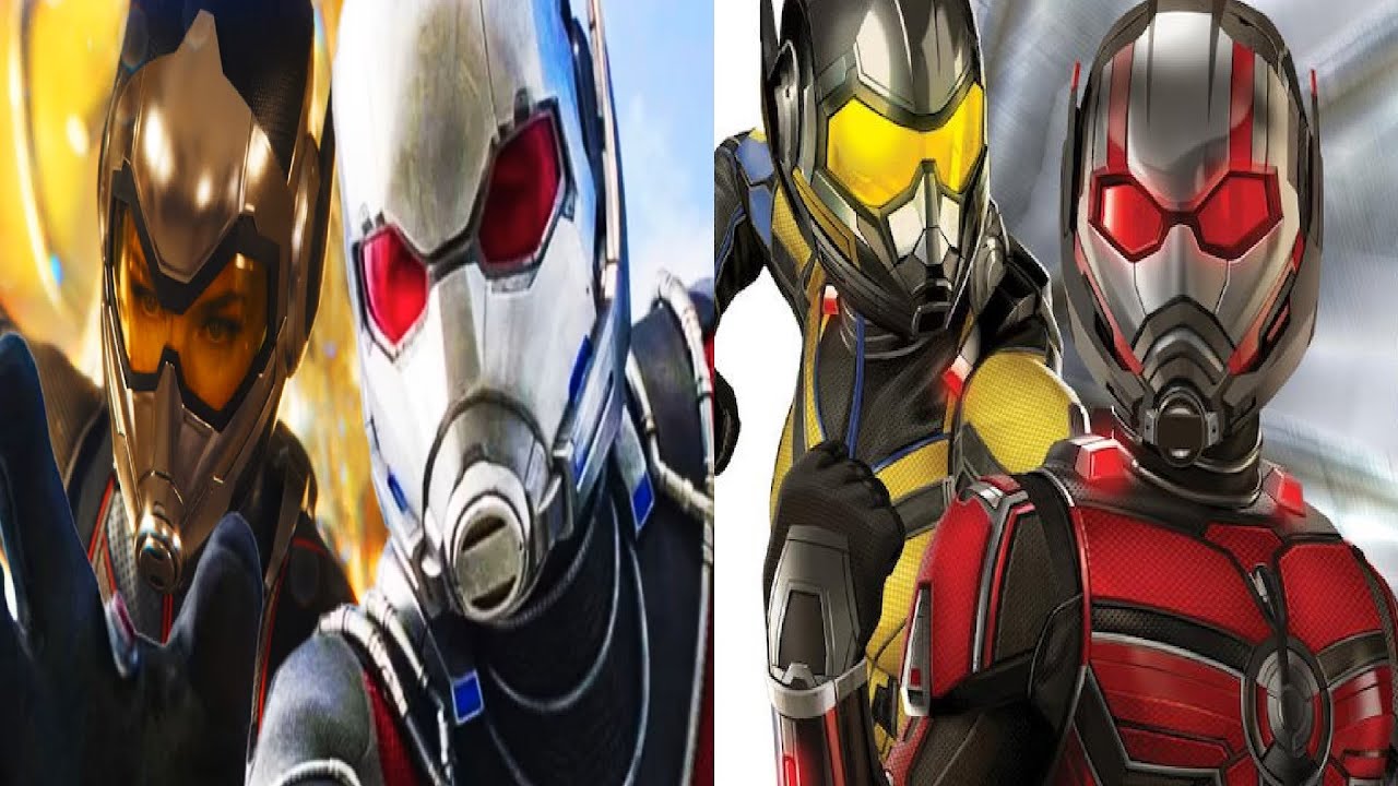 Live action evolution of Ant-Man And The Wasp (MCU)