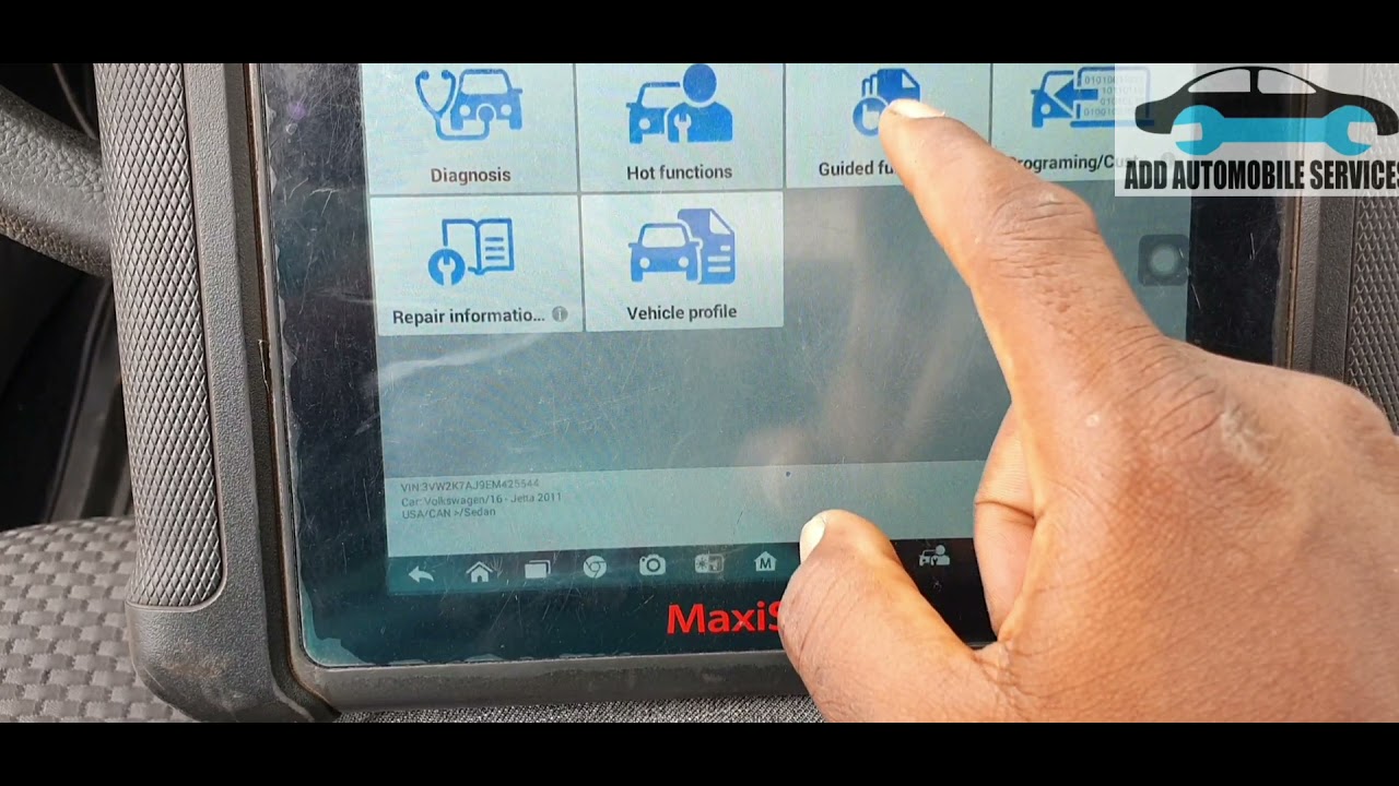 Jetta 2011: Программирование модуля ABS с помощью autel ms906bt (почему всегда нужен правильный н...