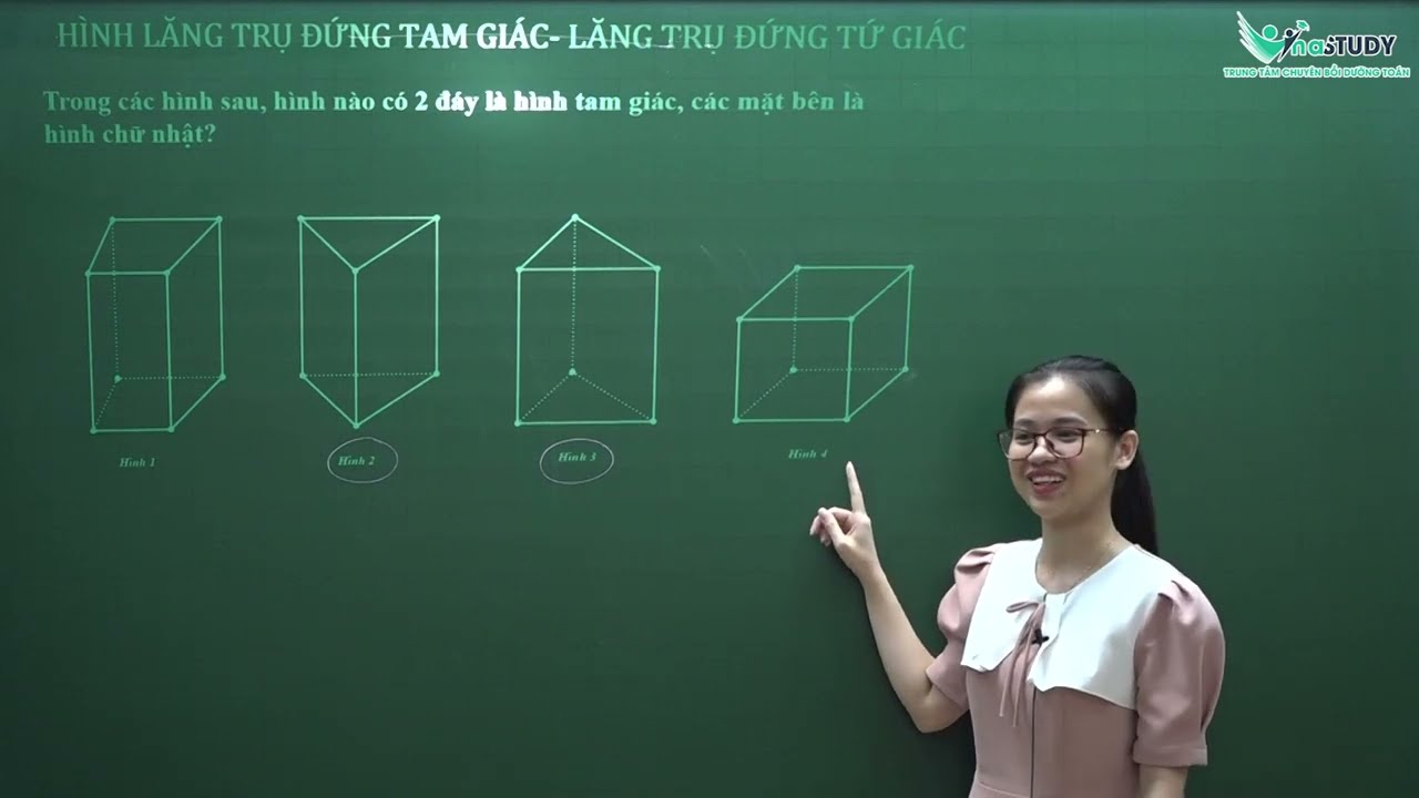 Toán lớp 7 - Hình lăng trụ đứng tam giác - Lăng trụ đứng tứ giác - Cô Nguyễn Quỳnh - Vinastudy.vn