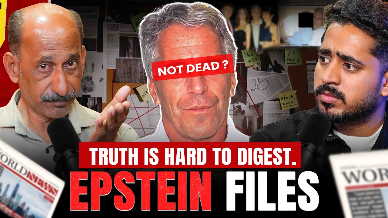 The DARK Secrets of Epstein Files | Jeffrey Epstein - Real Truth |  Podcast With - Rajesh Kranti