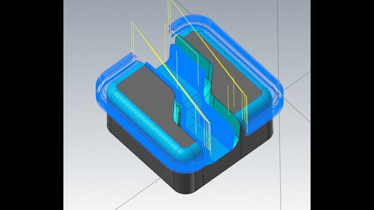 Bài 4. 3D Milling in Mastercam With Flowline  phay thô, tinh 3D bằng Flowline