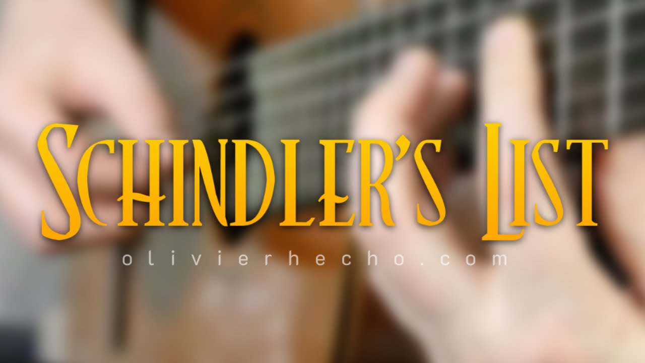 ★★★☆ La Liste de Schindler | version Olivier Hecho [PDF + TUTO in description]