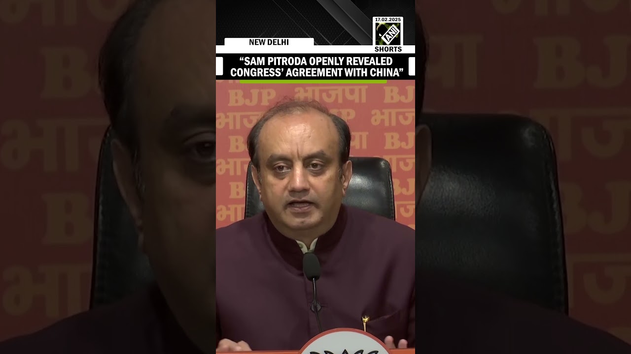 Sam Pitroda has openly revealed the Congress party's agreement with China: Sudhanshu Trivedi