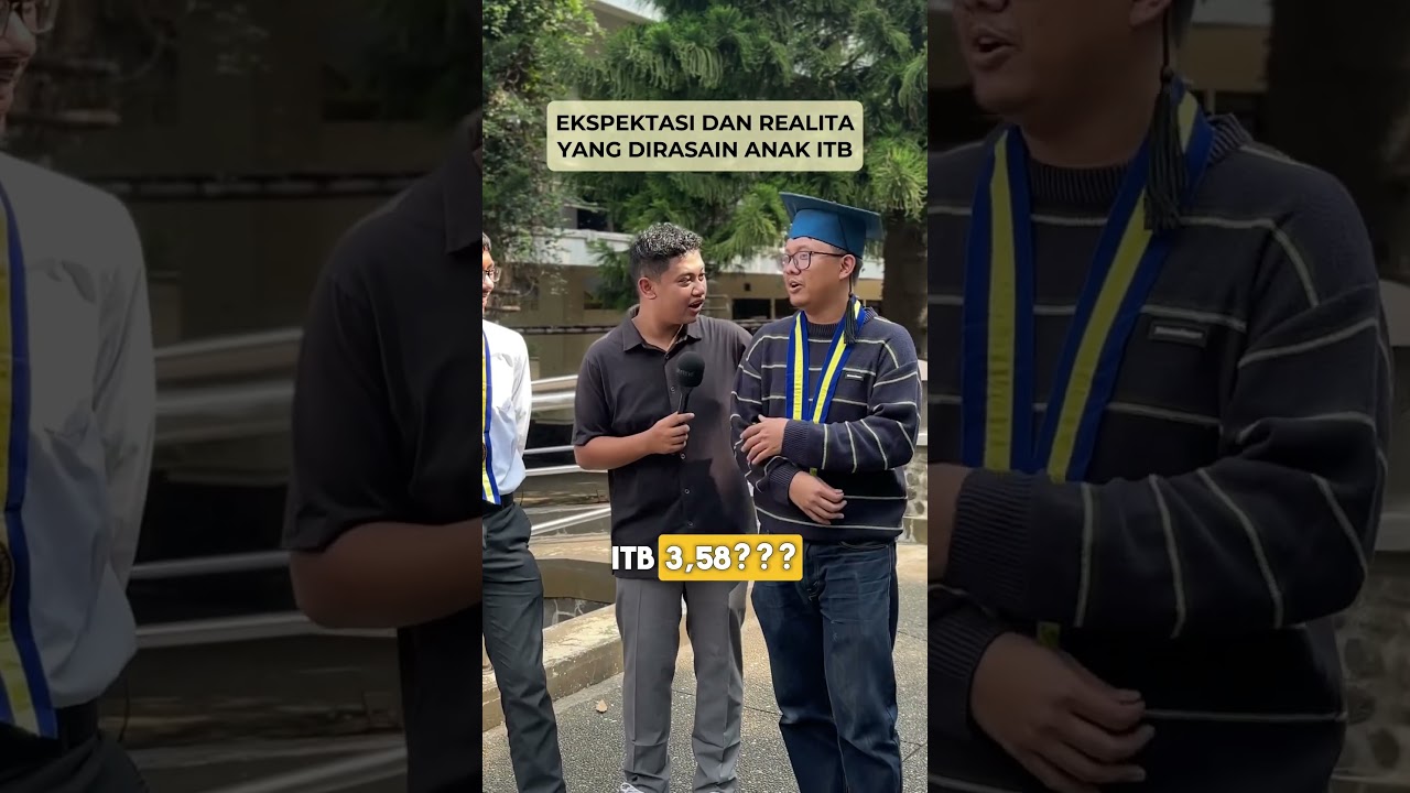 Ekspektasi vs Realita kuliah di ITB #shorts