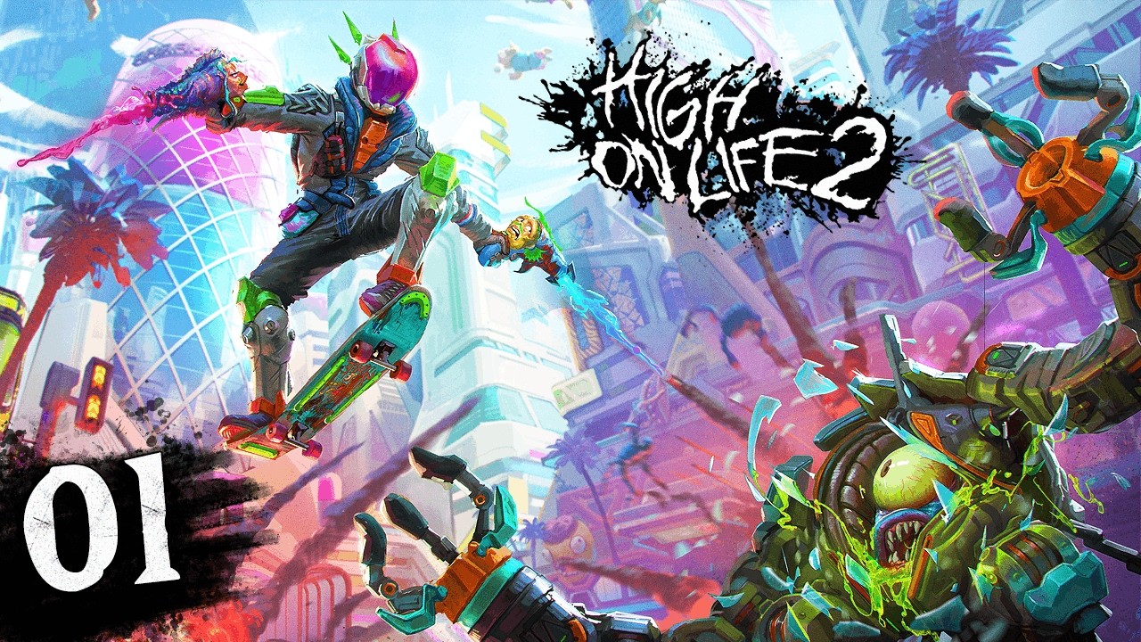 High On Life 2 #1: CE JEU EST N'IMPORTE QUOI! - Let's Play FR/QC