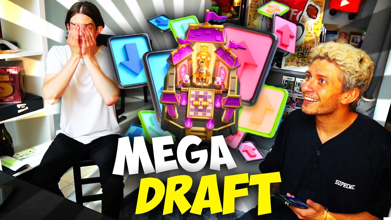 MEGADRAFT SU CLASH ROYALE CONTRO IL CAPITANO !!