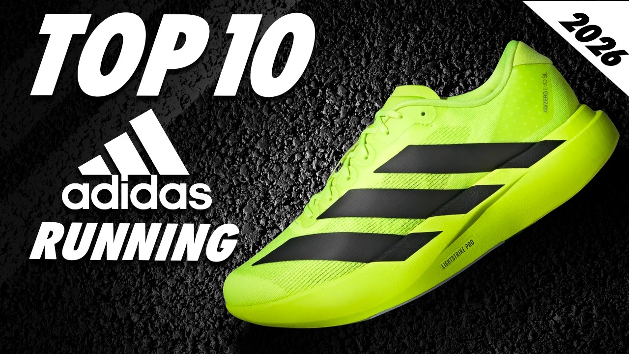 Топ-10 лучших беговых кроссовок Adidas 2026 года