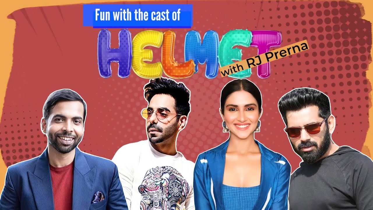 Funniest Interview with the HELMET starcast 😂 | RJ Prerna