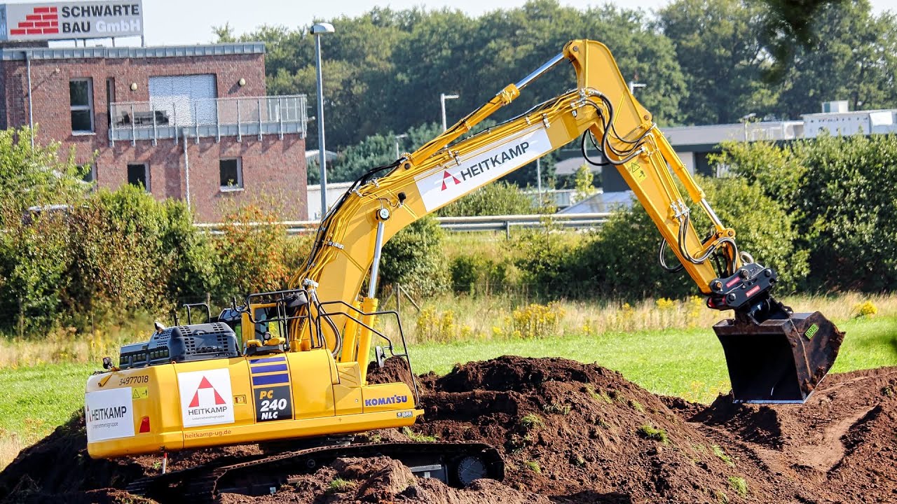 Hydraulikbagger Komatsu PC240 NLC in Rhede/Ems / Komatsu PC240 NLC excavator