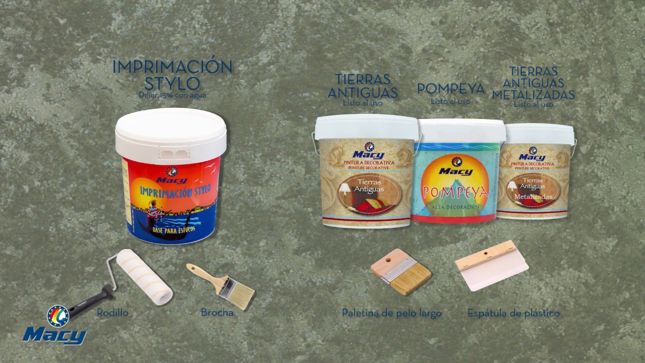 Pintura de Alta Decoraci&oacute;n Tierras Antiguas