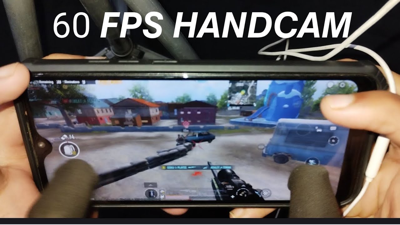 Best HANDCAM 4 Finger + Gyroscope | Redmi note 7 pro❤ PUBG Mobile