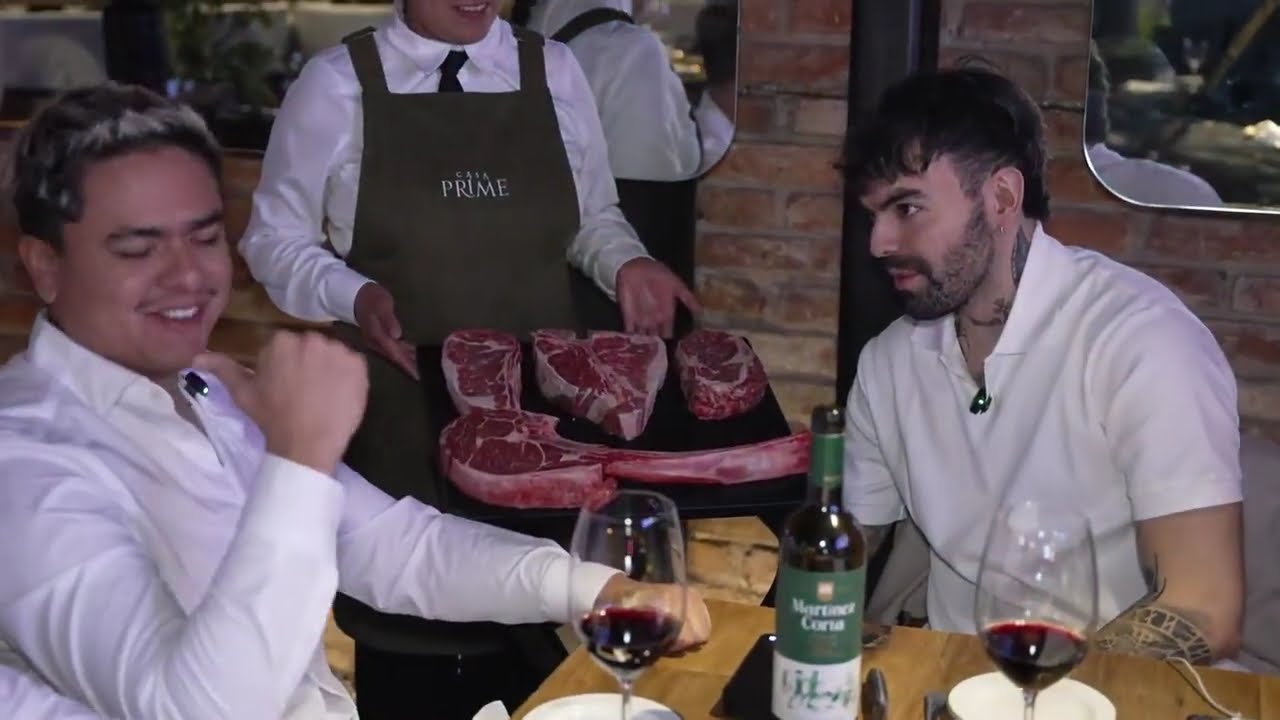 LOS PAPALOTES (adriano y el primo) CENANDO EN EL RESTAURANTE MAS CARO DE MEXICO | MAESTRO SHIFU