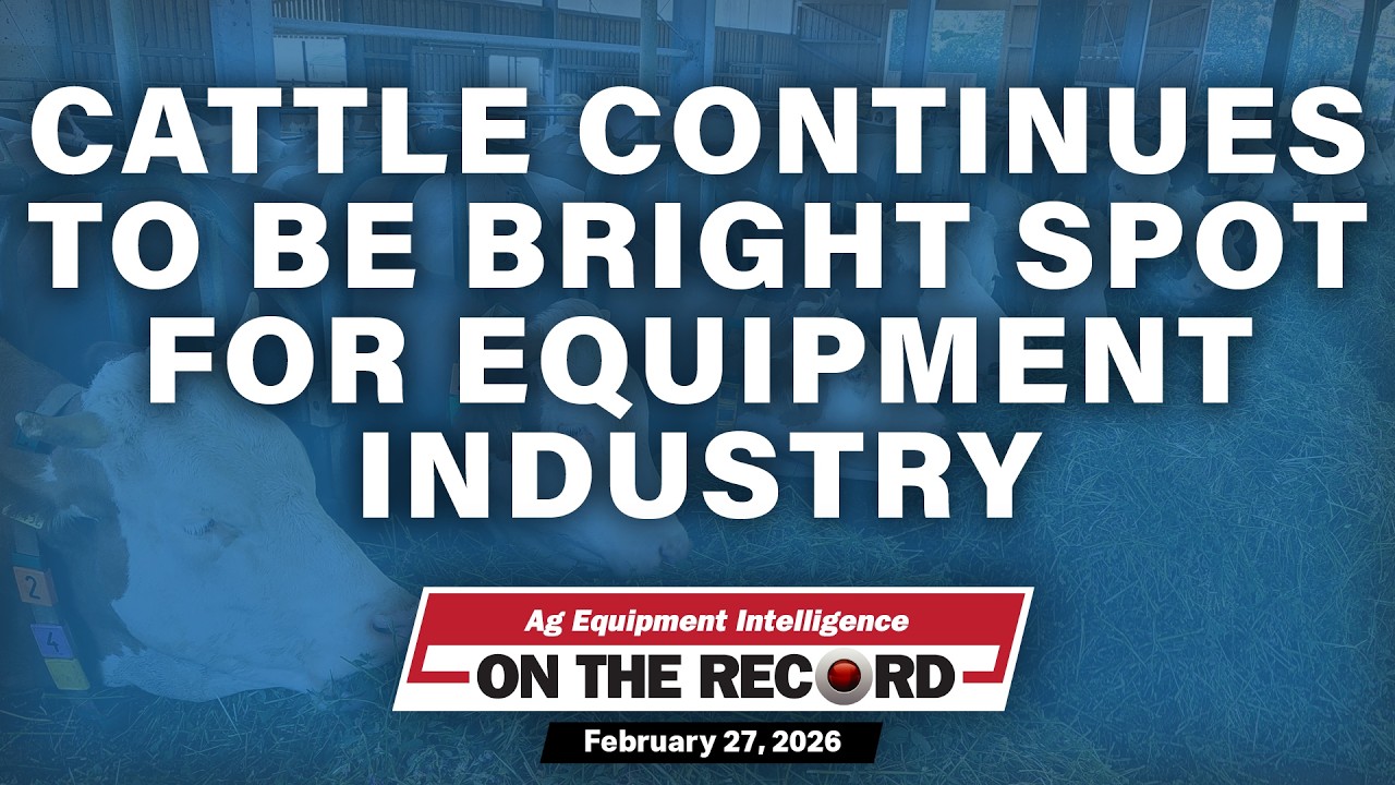 Cattle Continues to be Bright Spot for Equipment Industry