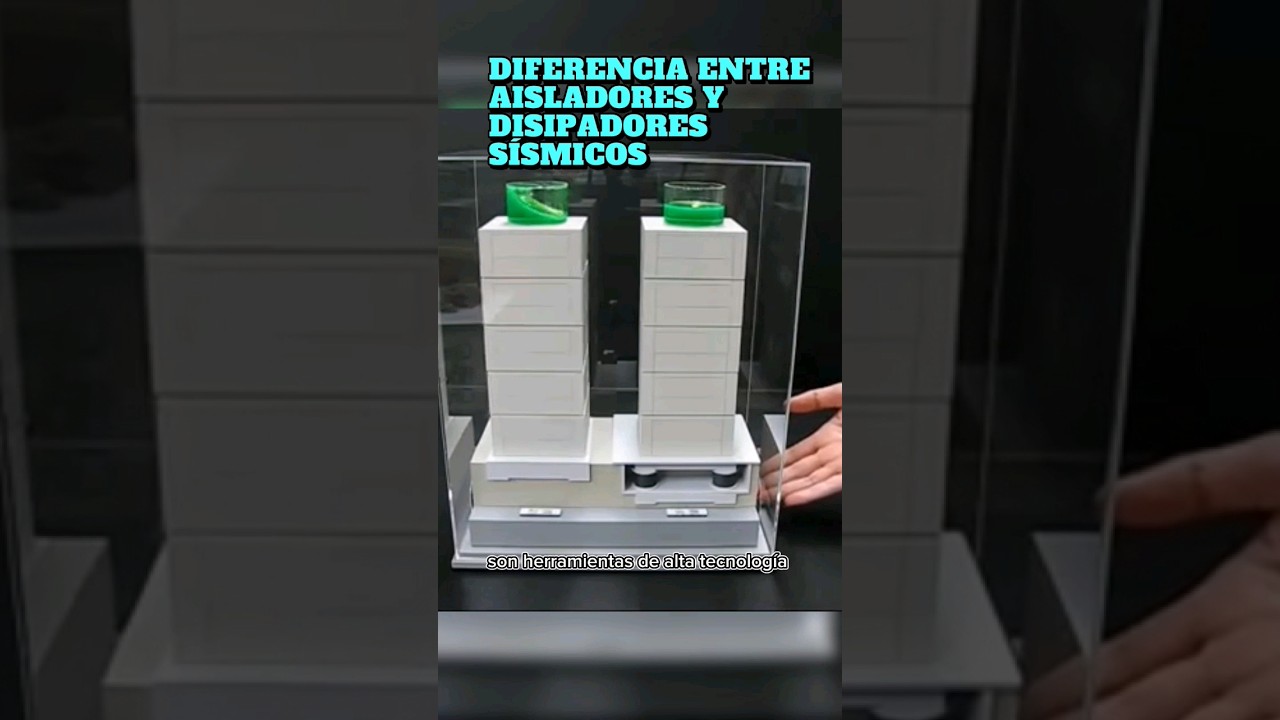 🚧Diferencia entre aisladores y disipadores sismicos 👷🏻&zwj;♂️🧱🇵🇪#shorts #ingenieria #construccion #peru
