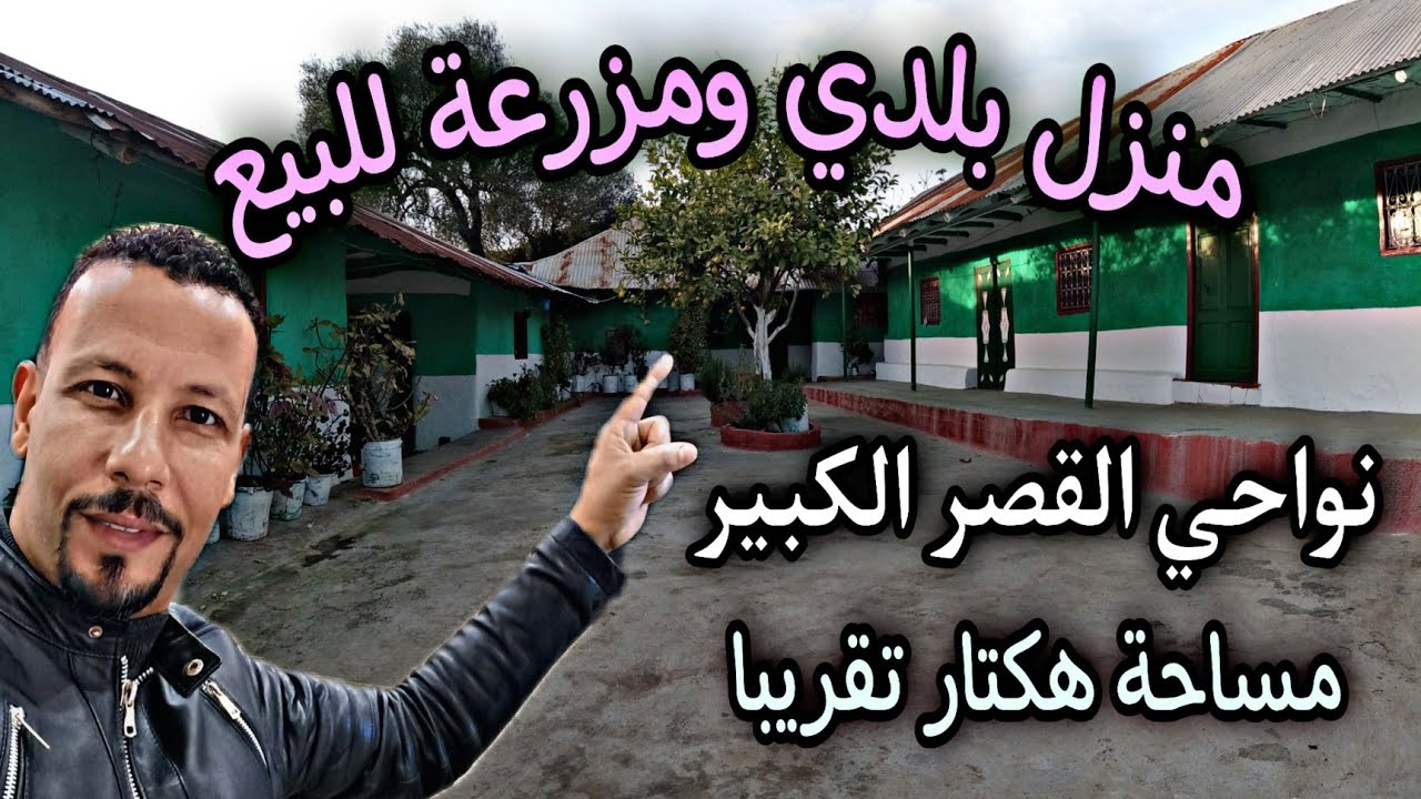 #avito_ksar_el_kebir  منزل بلدي ومزرعة للبيع نواحي القصر الكبير