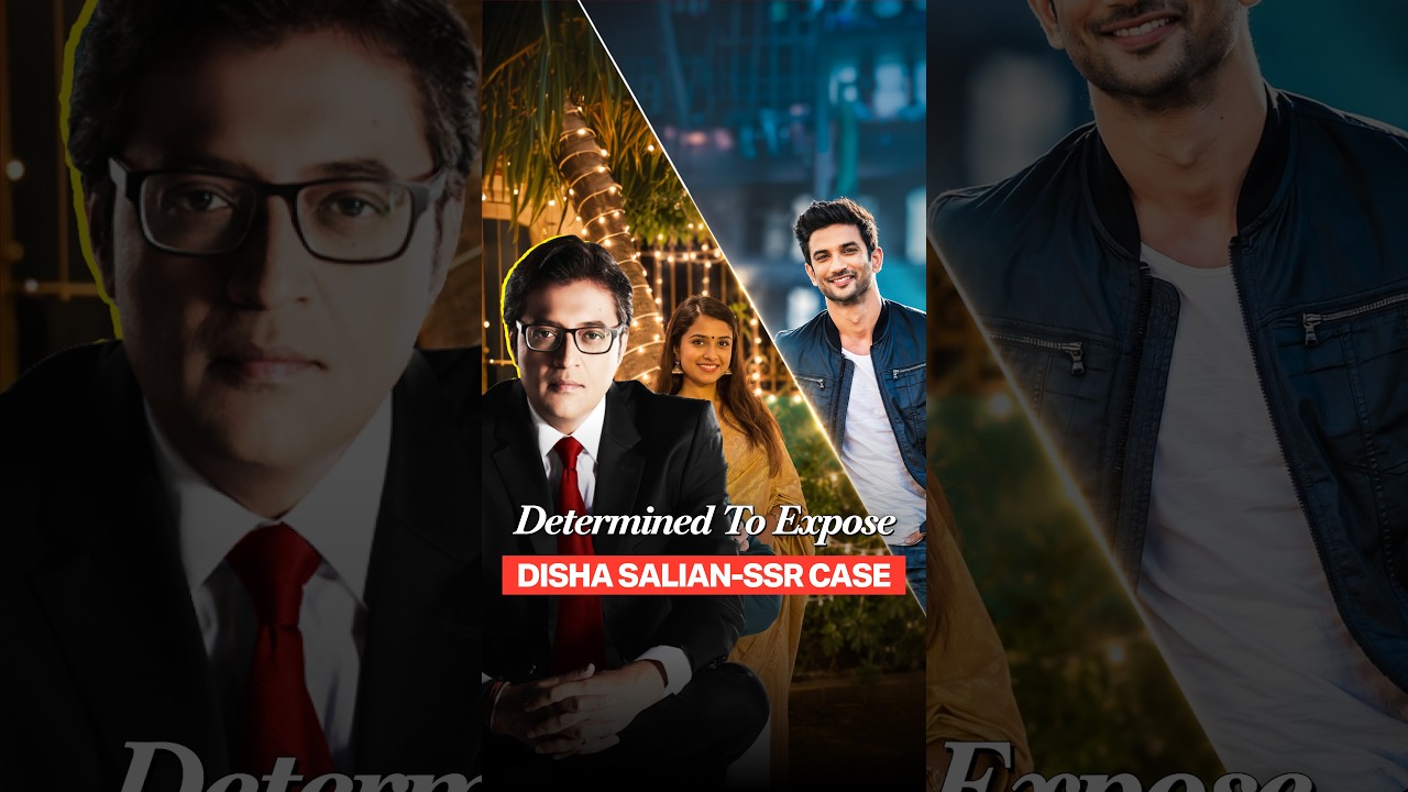 Arnab: Logic Says Here Disha Salian & Sushant Singh Rajput Cases Of Murder Are Linked