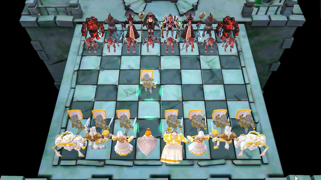 Chess Warfare 3D | Game cờ vua hình người | Mobile Gameplay | #03