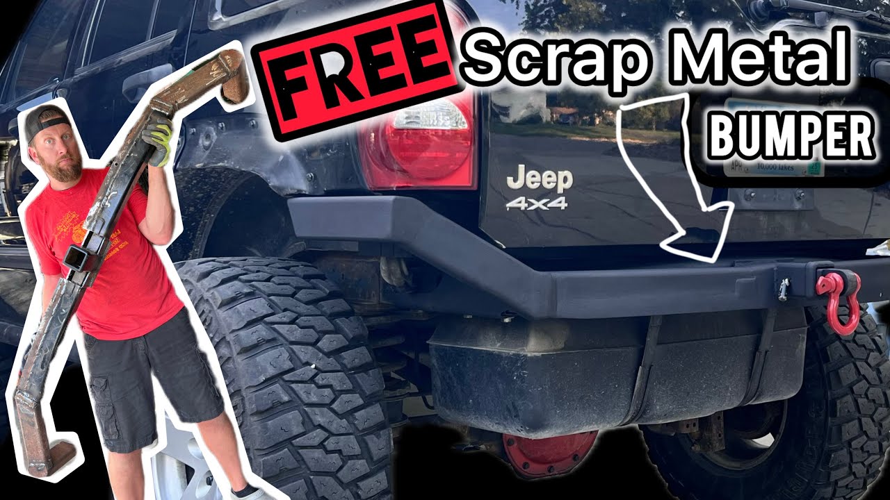A FREE Recall Jeep Liberty Hitch Transforms into a FREE Scrap Metal Bumper (Part Two)
