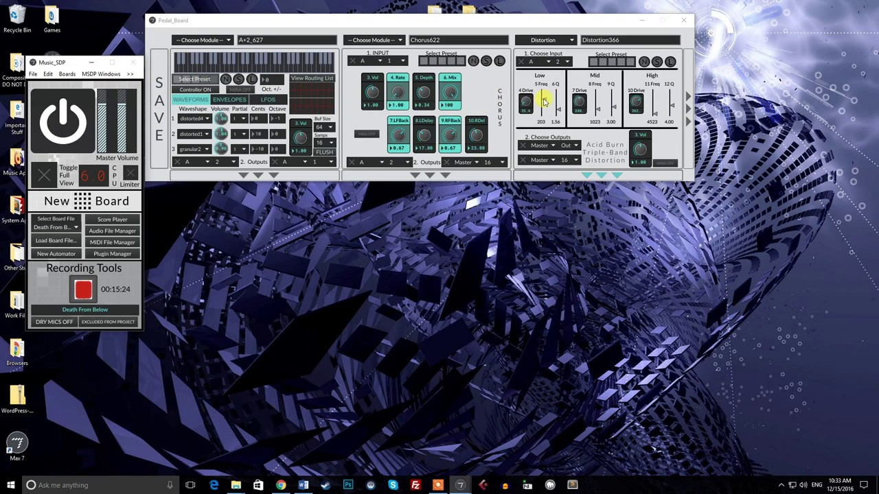 Building a Distorted Bass Synth
