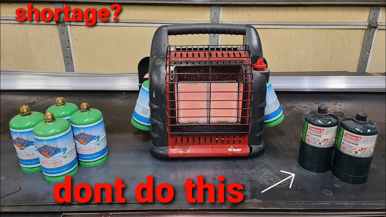 Cheap propane refill AT HOME