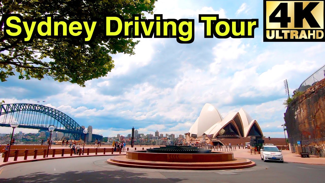 [4K] SYDNEY DRIVING TOUR 🚙 | LANE COVE to OPERA HOUSE | Sydney Australia 🇦🇺