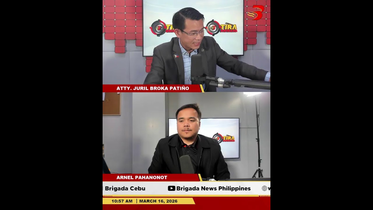 𝐓𝐈𝐑𝐀 𝐁𝐑𝐈𝐆𝐀𝐃𝐀 MARCH 16, 2026 | MONDAY 90.7 BRIGADA NEWS FM CEBU