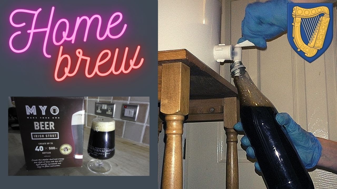 Making some new Irish Stout Homebrew