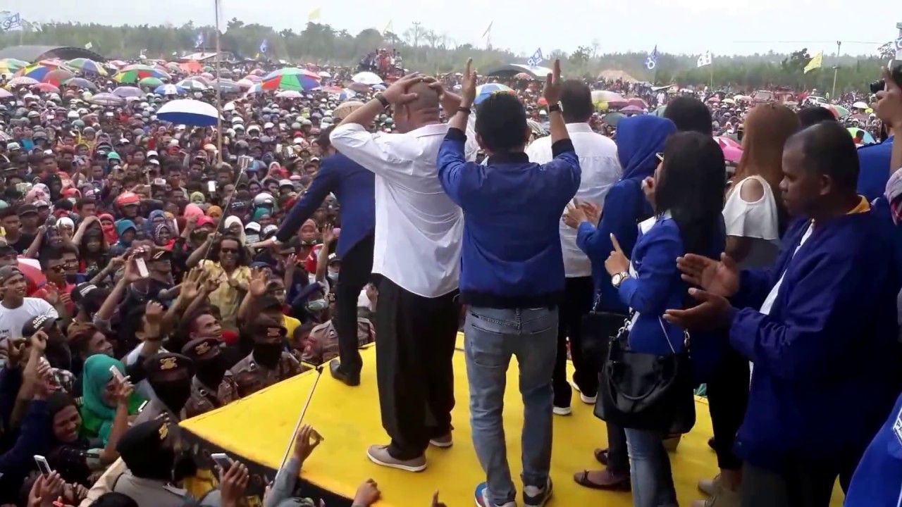 Wasekjen DPP PAN Sigit Purnomo Said (Pasha Ungu) @ Kampanye BERAMAL di Buol