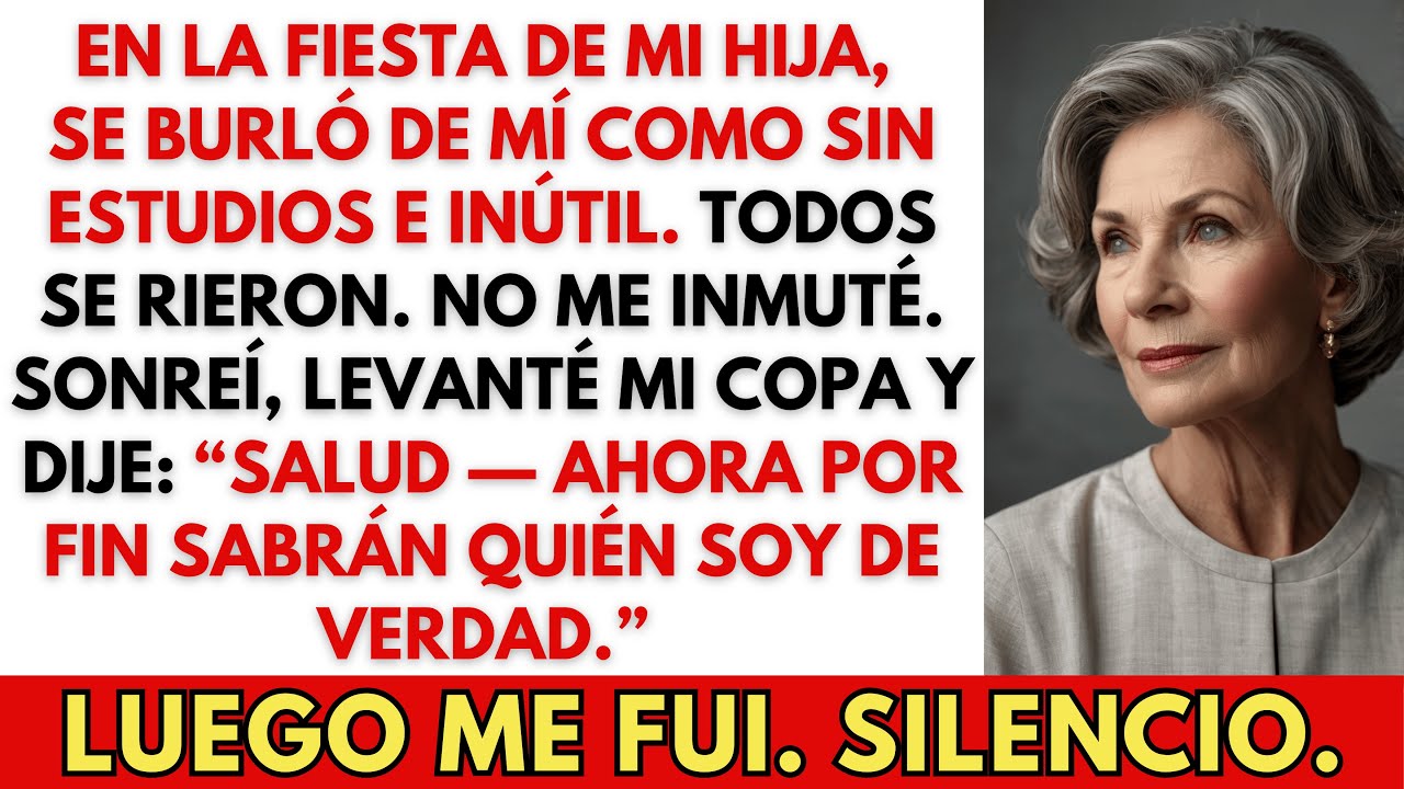 Mi Hija Se Burló de Mí Como ‘Sin Estudios e Inútil’ — Entonces Le Dije Quién Era Yo de Verdad