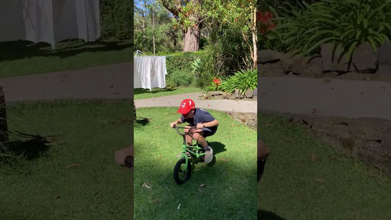 Backyard MiniBike Madness Part 2 #Drops