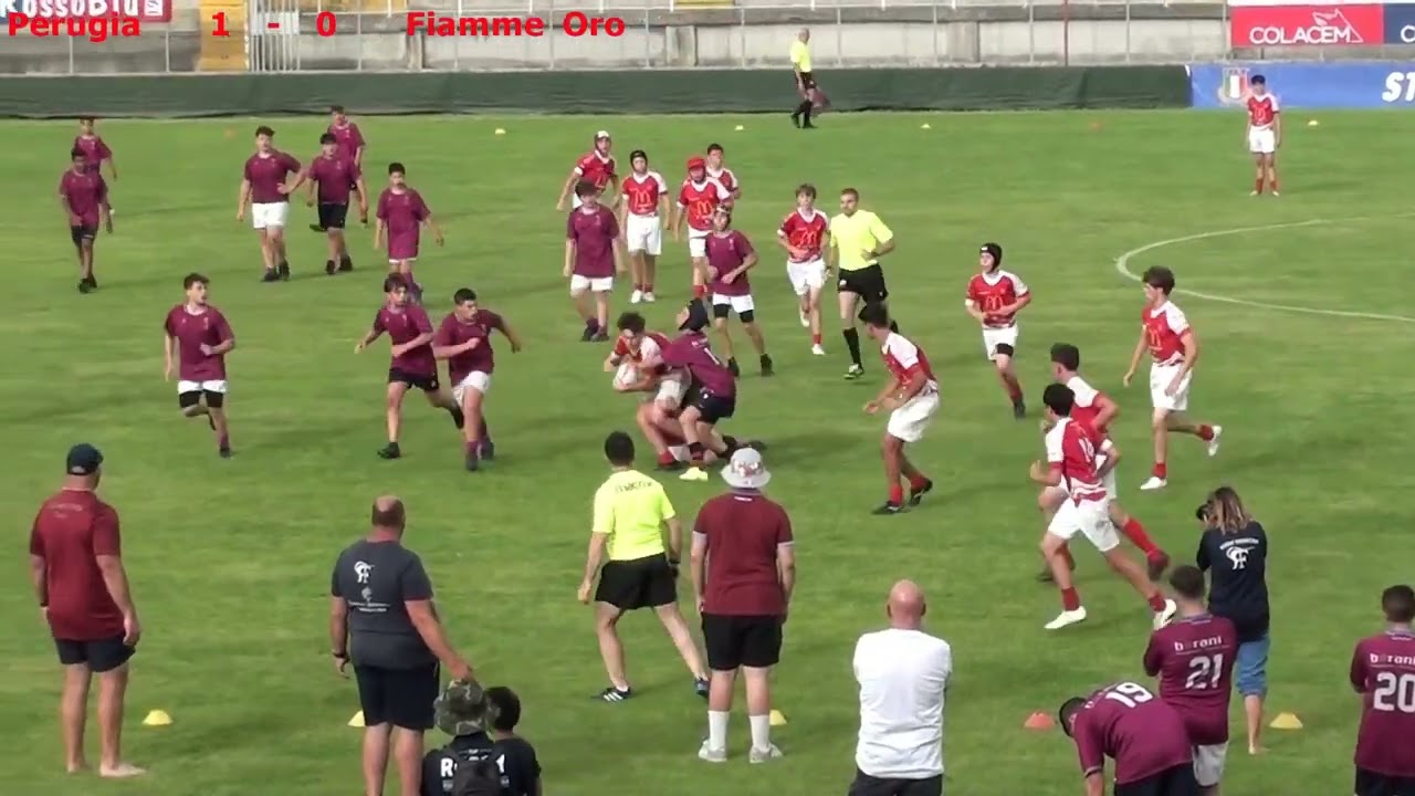 Rugby Perugia Junior  -  Fiamme Oro Rugby A  (Finale U14)  -  08.06.2024 (2-0)