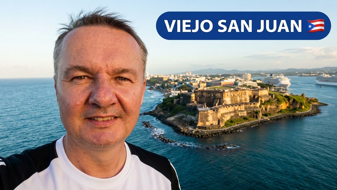 Viejo SAN JUAN 🇵🇷 Rusito explora la Capital de PUERTO RICO
