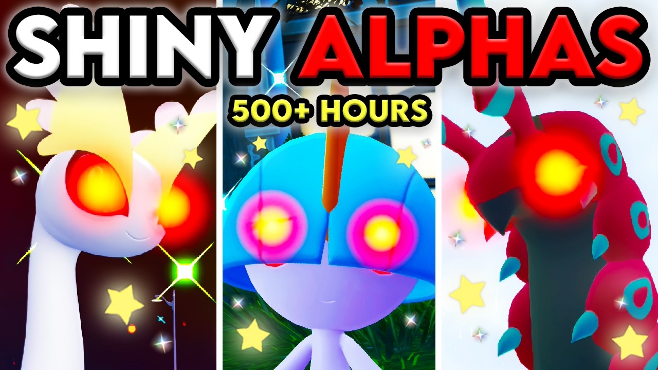 500+ HOURS of SHINY HUNTING in Pokemon Legends: Z-A