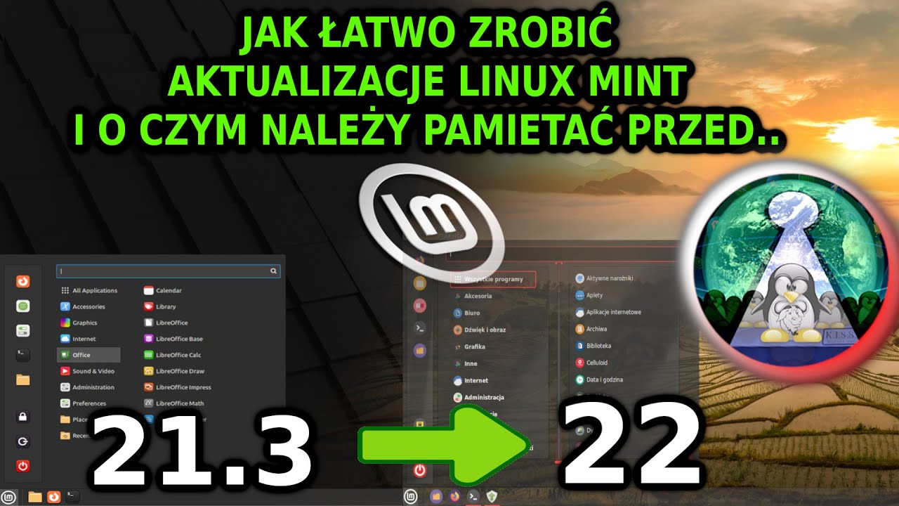 Jak łatwo zaktualizować Linux Mint 21.3 do 22 - Wilma. Tutorial poradnik krok po kroku
