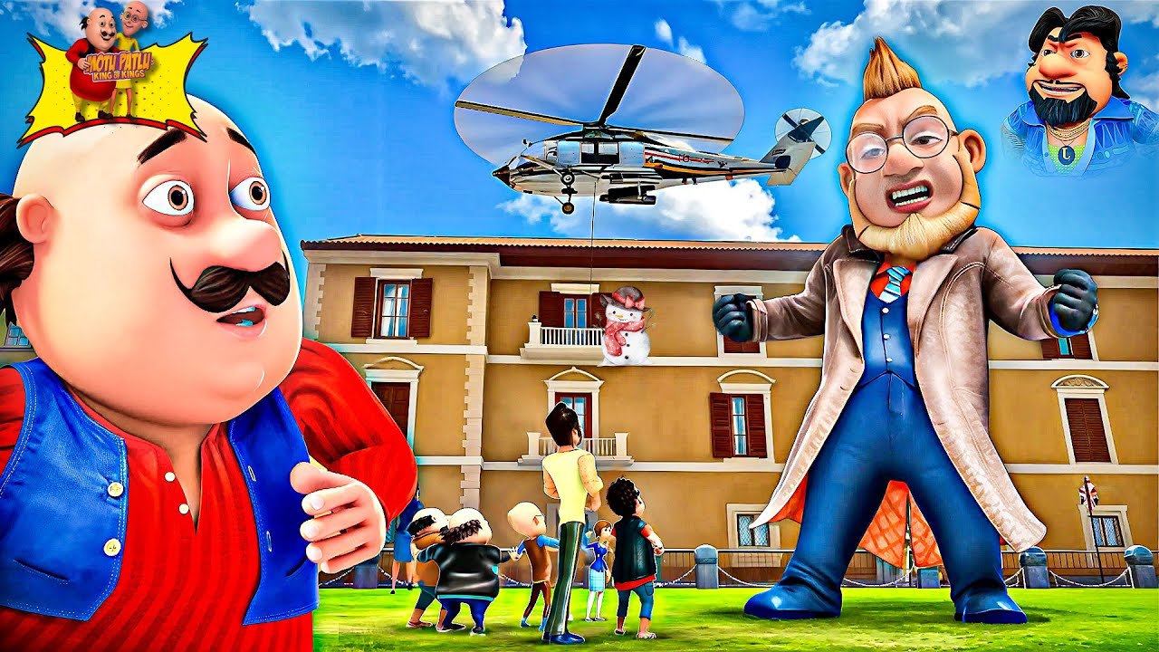 John Ne Bulaya Badmash Internationla Don | Motu Patlu Vs John The Don | Motu Patlu | Kiddie Land