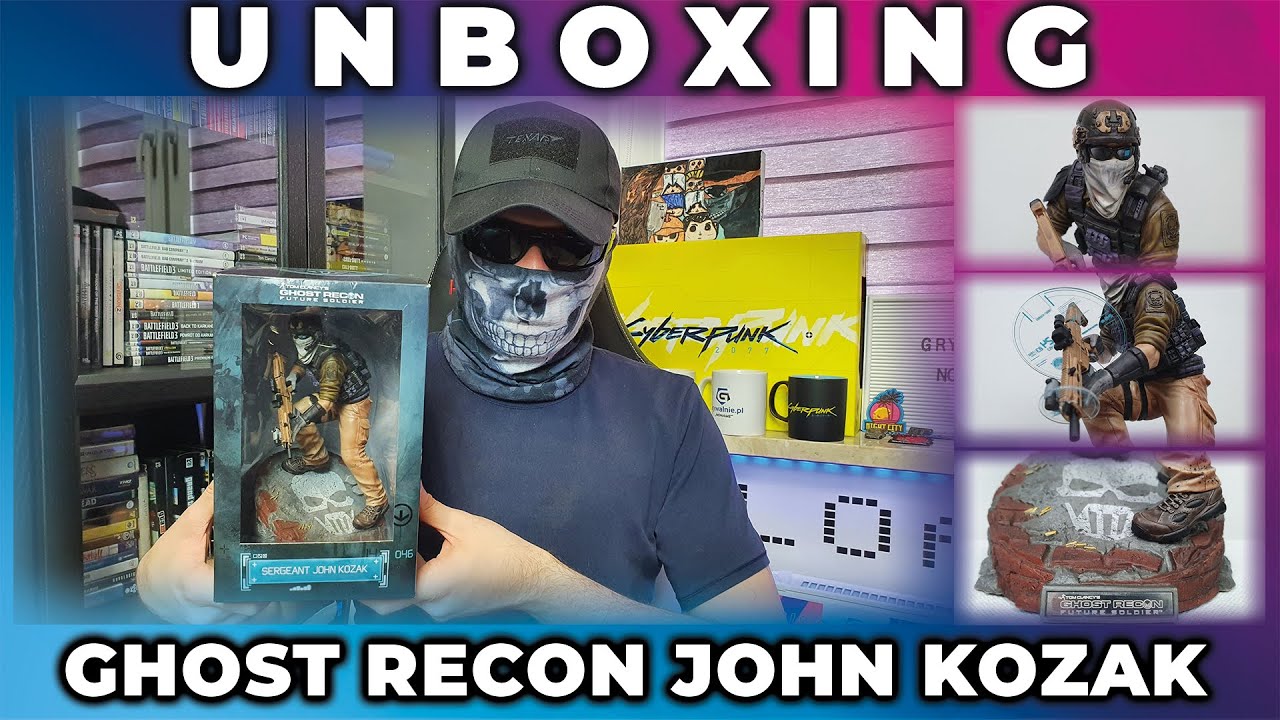 Ghost Recon John Kozak Figurka/Figurine/Statue - Unboxing PL | Rozpakowanie