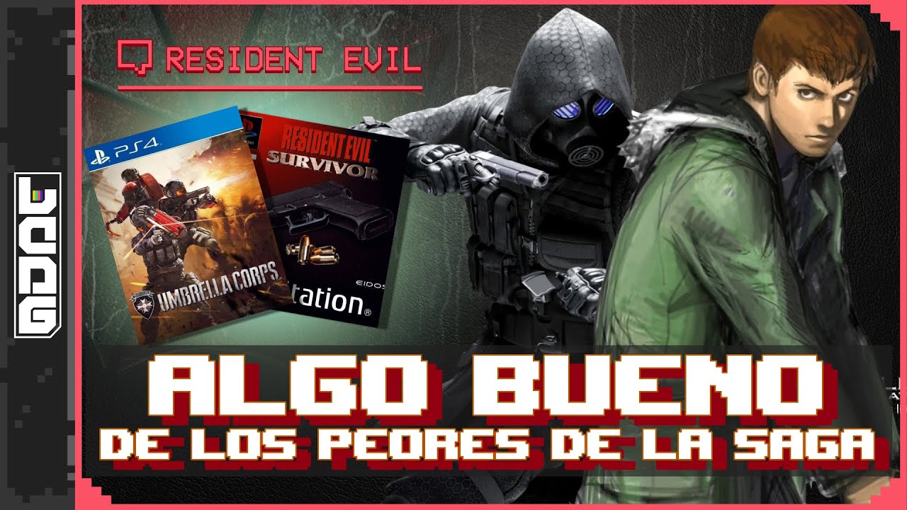 RESIDENT EVIL: ALGO BUENO de los 10 PEORES JUEGOS de la FRANQUICIA