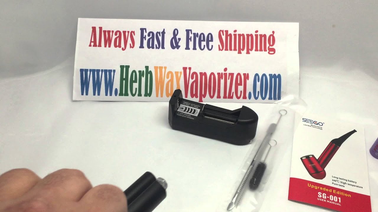 dry herb pipe seego tank wax patient medical stainless steel best quality seego vaporizer 420 pen va