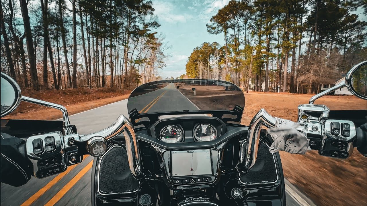 Pov ride on a Indian Pursuit, new mic ✌️
