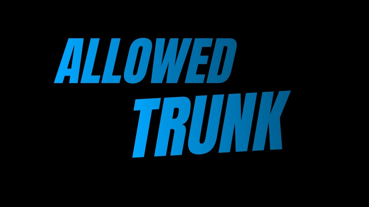 Allowed Trunk