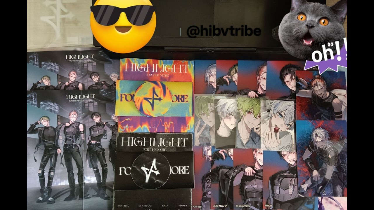 KPOP | 【HANDCAM】 UNBOXING FOR THE MORE - 2nd EP Album &lsquo;HIGHLIGHT&rsquo; + Kit Album