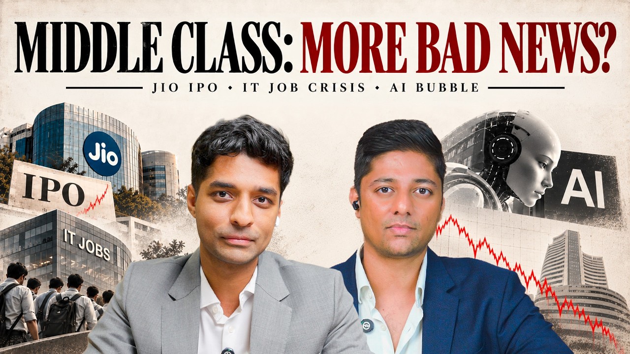 Jio IPO, IT Job Crisis, AI Bubble & What This Week Means for Your Money | 1% Club News