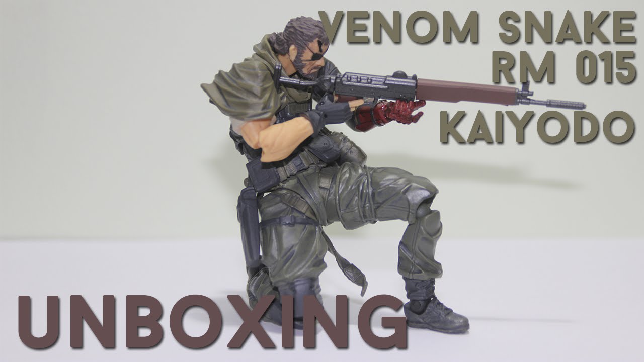 Venom Snake RM015 de Kaiyodo, review y unboxing