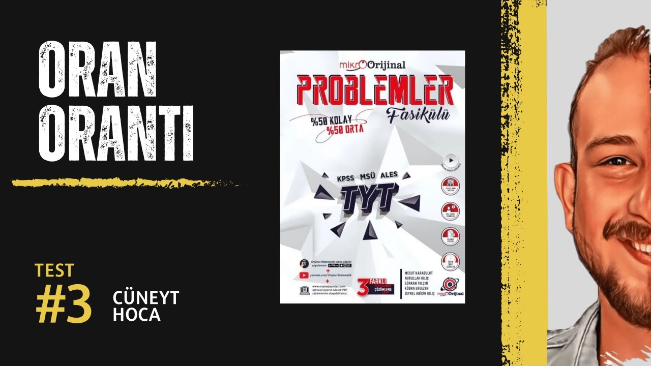 Oran-Orantı TEST-03 | MİKRO ORİJİNAL PROBLEMLER FASİKÜLÜ