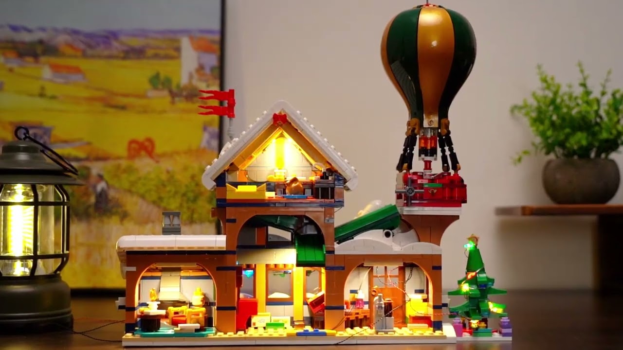 BrickBling Light Kit for LEGO Icons Santa's Post Office 10339 GC Version