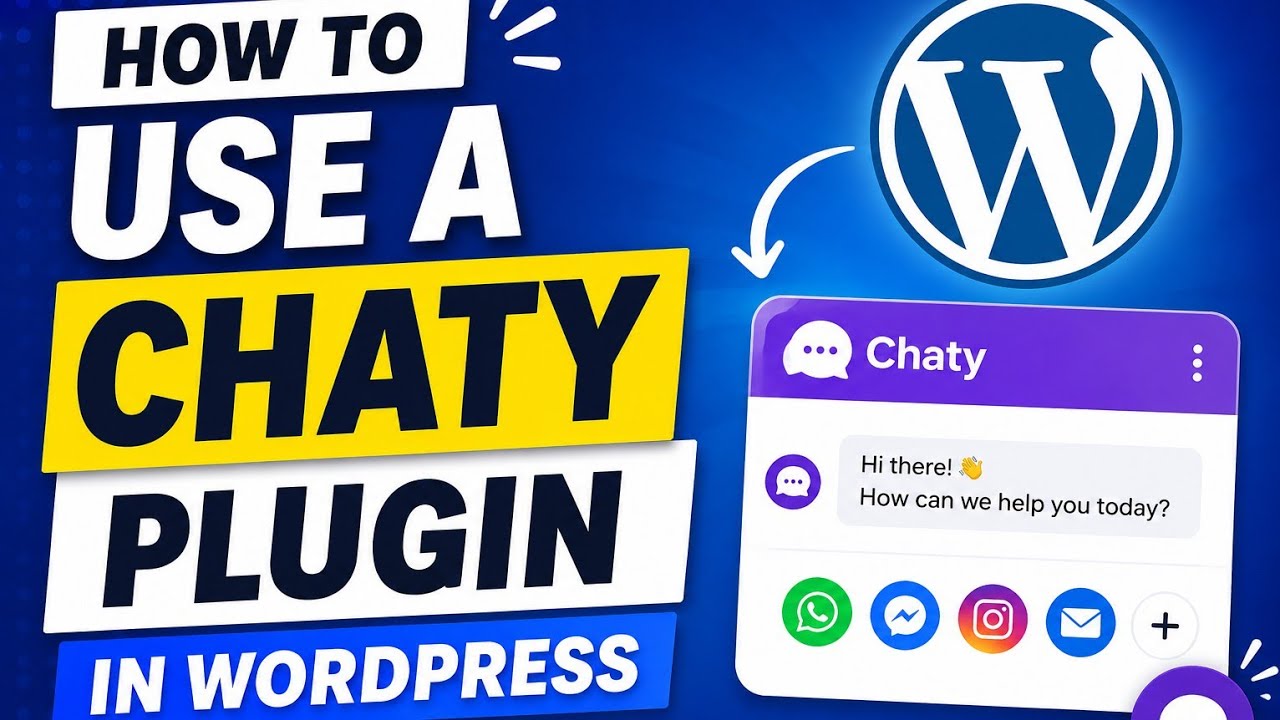 How to Use the Chaty Plugin in WordPress | Step-by-Step Tutorial for Beginners